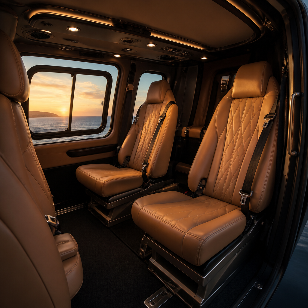 Refined cabin after upgrade